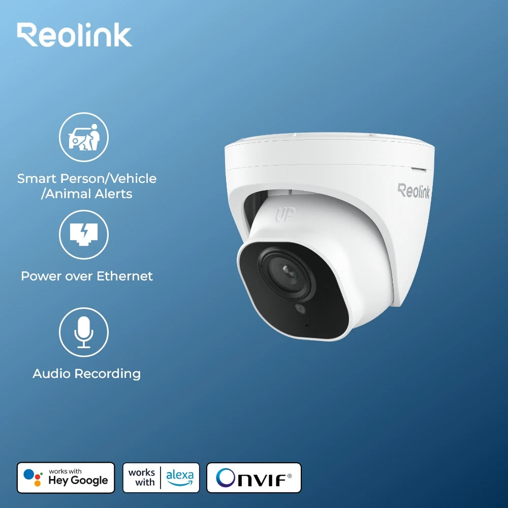 Reolink Smart Security Camera – 5MP PoE Outdoor Protection with Night Vision & Intelligent Detection