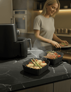 Premium Air Fryer Silicone Liners – Elevate Your Cooking with Effortless Style & Reusable Precision