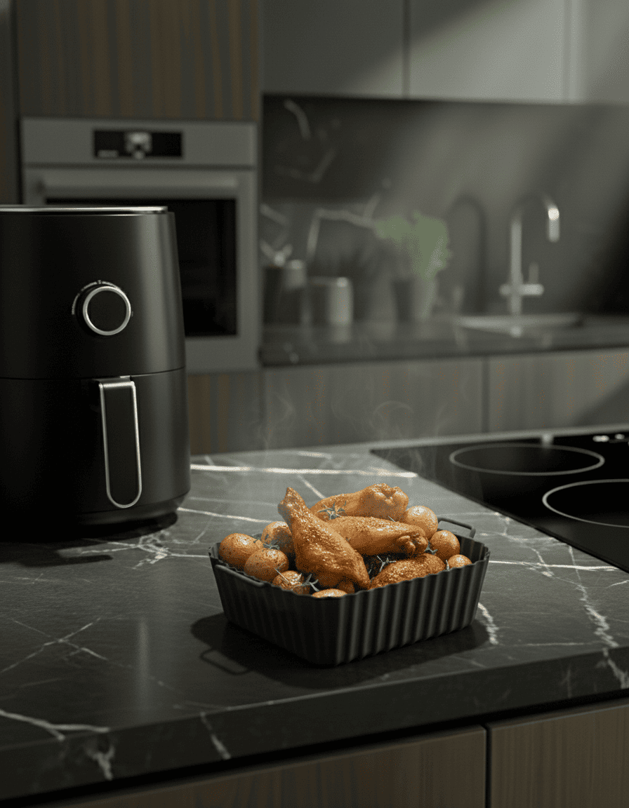 Premium Air Fryer Silicone Liners – Elevate Your Cooking with Effortless Style & Reusable Precision