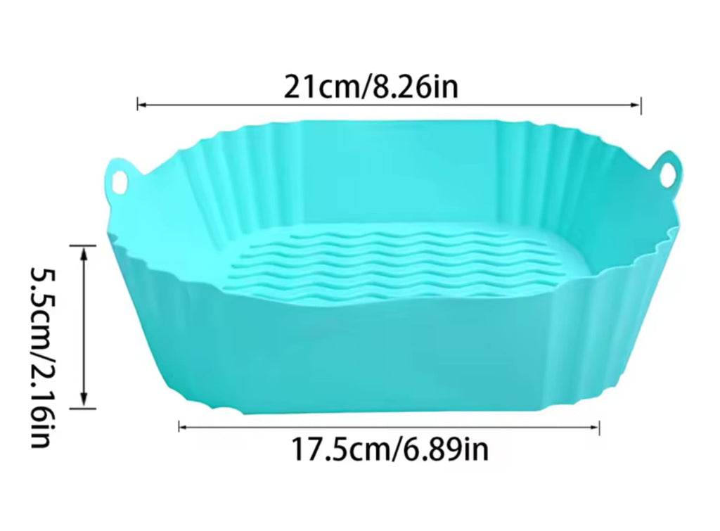 Premium Air Fryer Silicone Liners – Elevate Your Cooking with Effortless Style & Reusable Precision