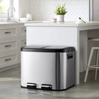 Dual-Compartment Recycling Bin – Organise Your Kitchen with Elegance & Efficiency