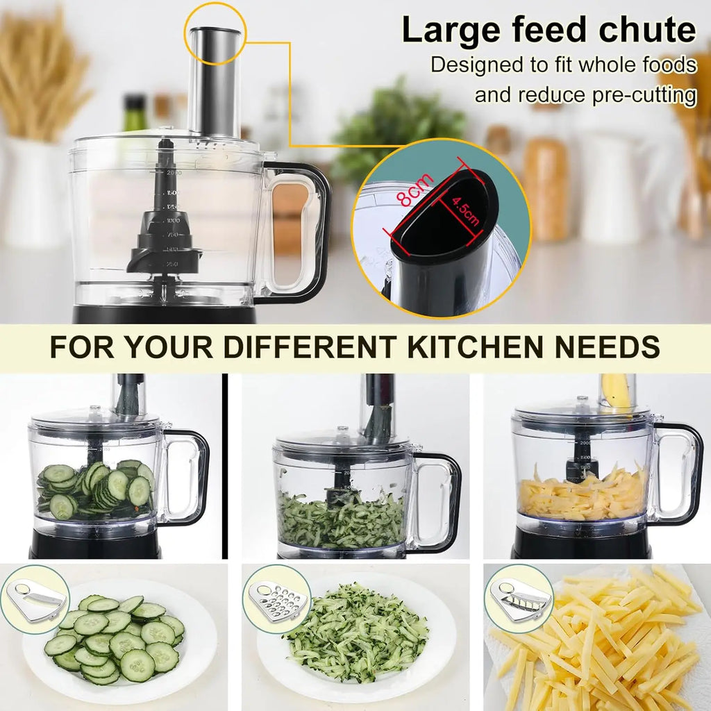 TopStrong 6-in-1 Food Processor – Your All-in-One Kitchen Powerhouse