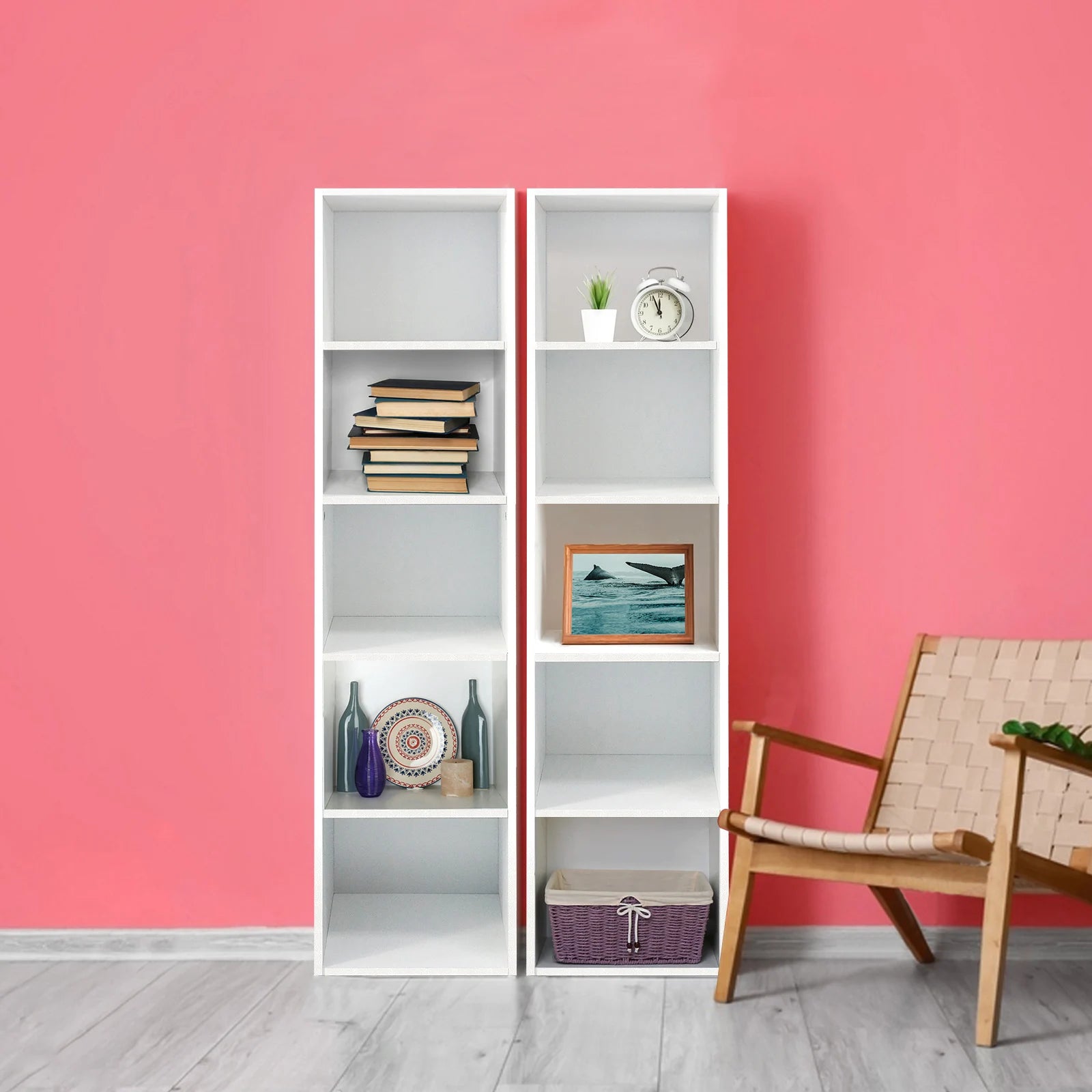 Elegant Cube Bookcase – Transform Your Home with Minimalist Design & Timeless Style