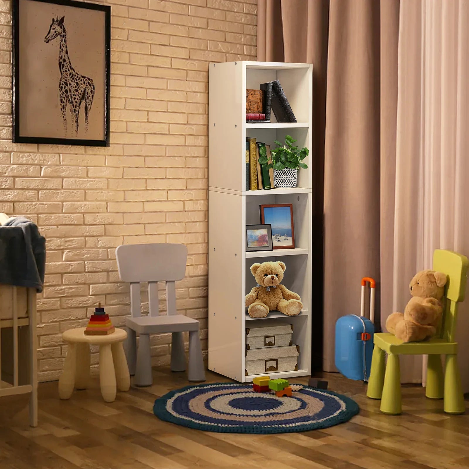 Elegant Cube Bookcase – Transform Your Home with Minimalist Design & Timeless Style