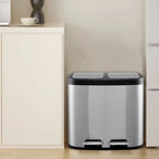 Dual-Compartment Recycling Bin – Organise Your Kitchen with Elegance & Efficiency