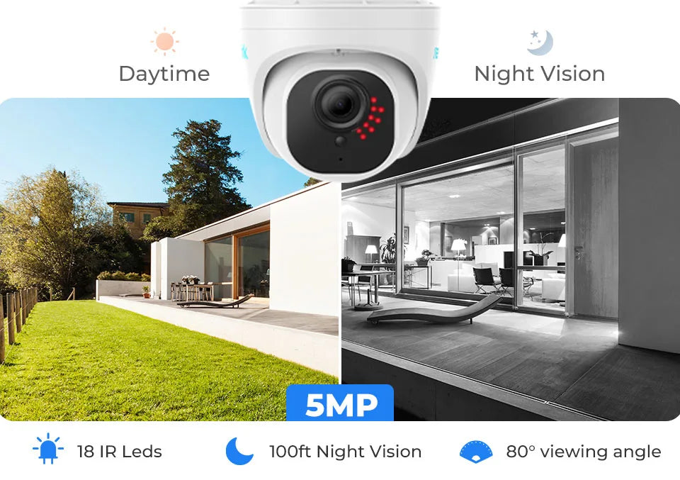 Reolink Smart Security Camera – 5MP PoE Outdoor Protection with Night Vision & Intelligent Detection