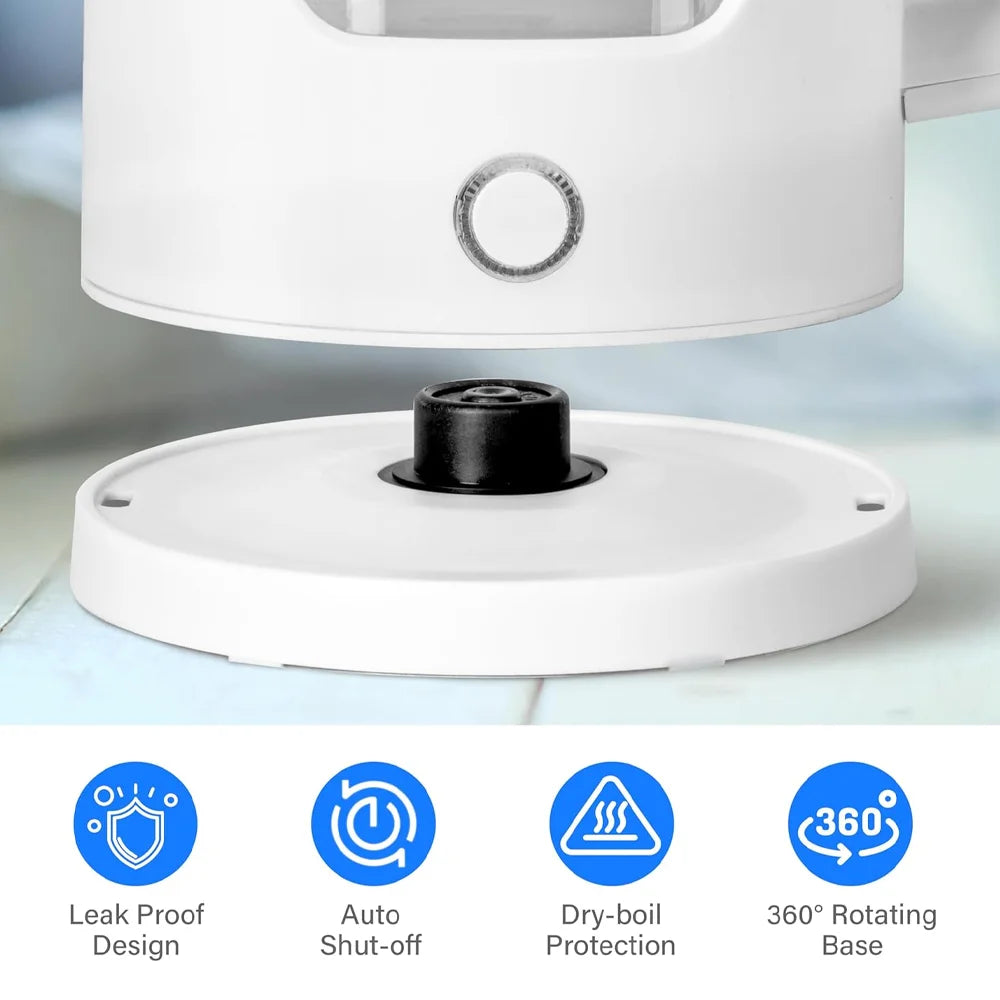 Smart Electric Kettle 1.8L – Fast, Safe & Effortless Boiling for Every Home