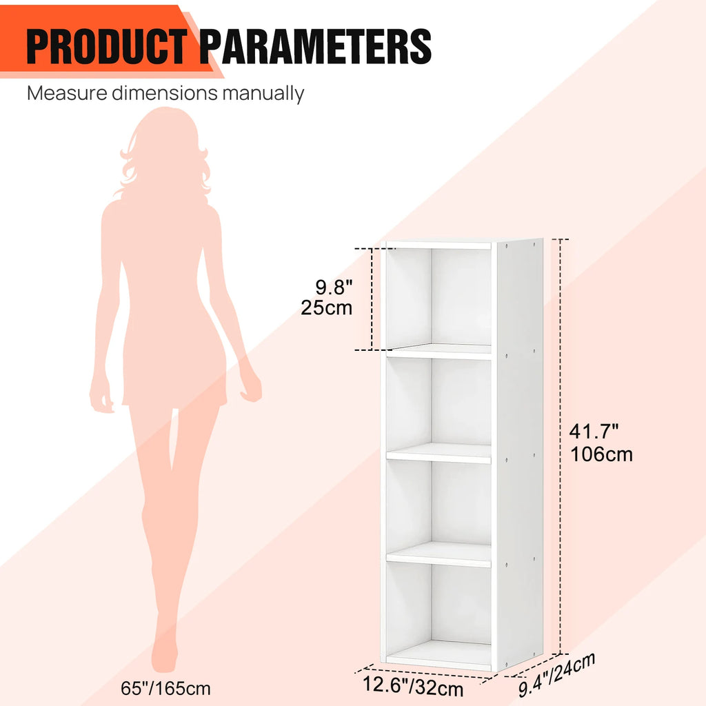 Elegant Cube Bookcase – Transform Your Home with Minimalist Design & Timeless Style