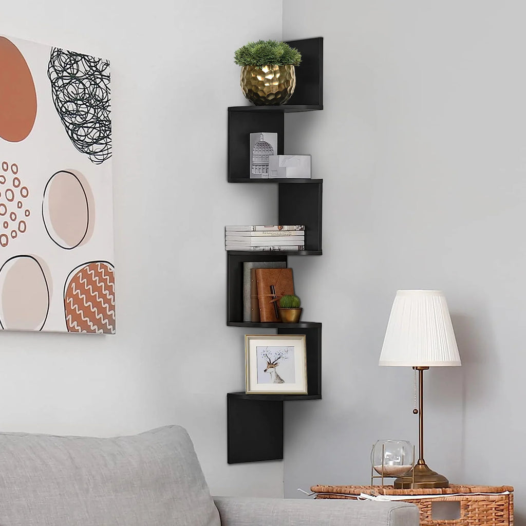 CornerSpace Floating Shelf – Transform Empty Corners into Elegant Storage & Style
