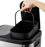 Dual-Compartment Recycling Bin – Organise Your Kitchen with Elegance & Efficiency