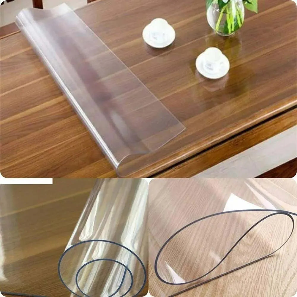 Premium 2mm Soft Glass Table Mat – Protect, Preserve & Perfect Your Surfaces