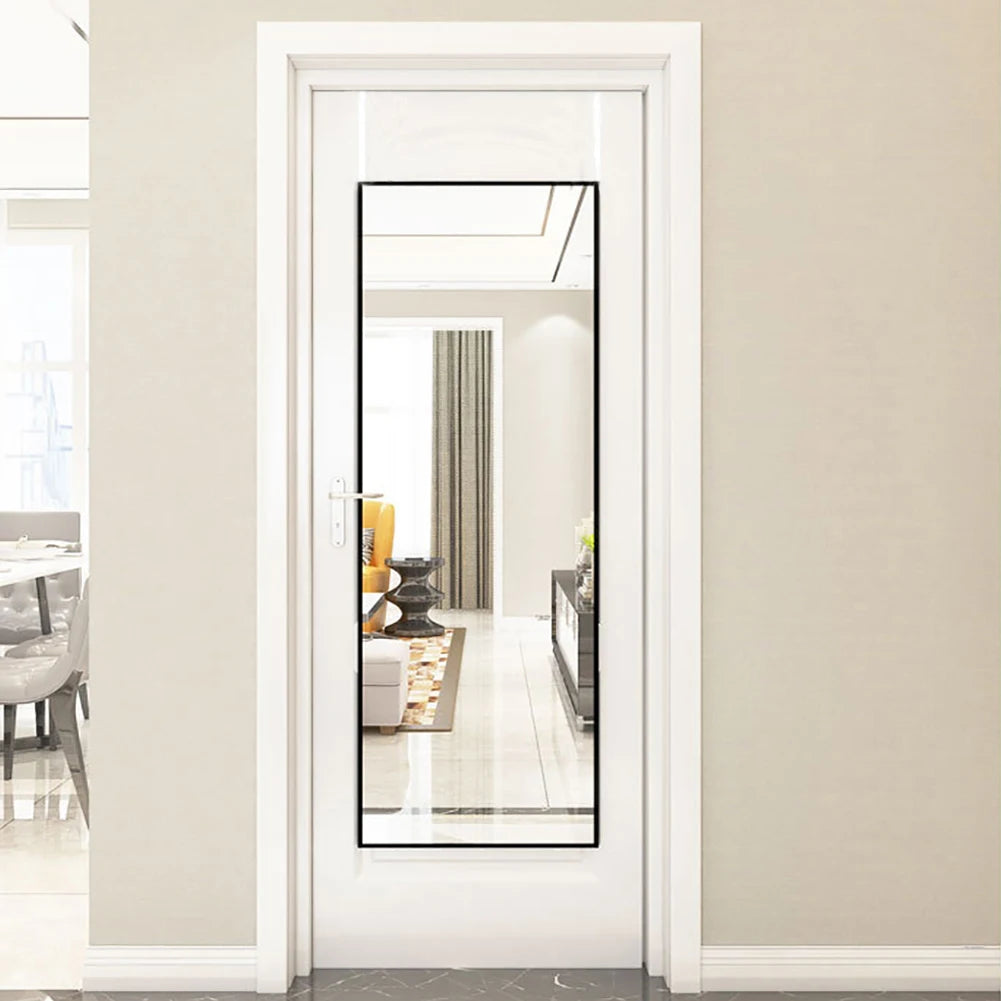 Full-Length Over-the-Door Mirror – Sleek, Space-Saving & Stunning