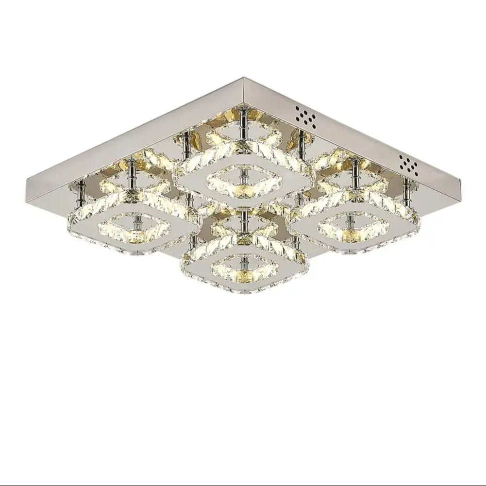 Ceiling Light Crystal Chandelier 48W LED