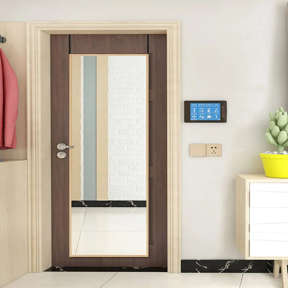 Full-Length Over-the-Door Mirror – Sleek, Space-Saving & Stunning
