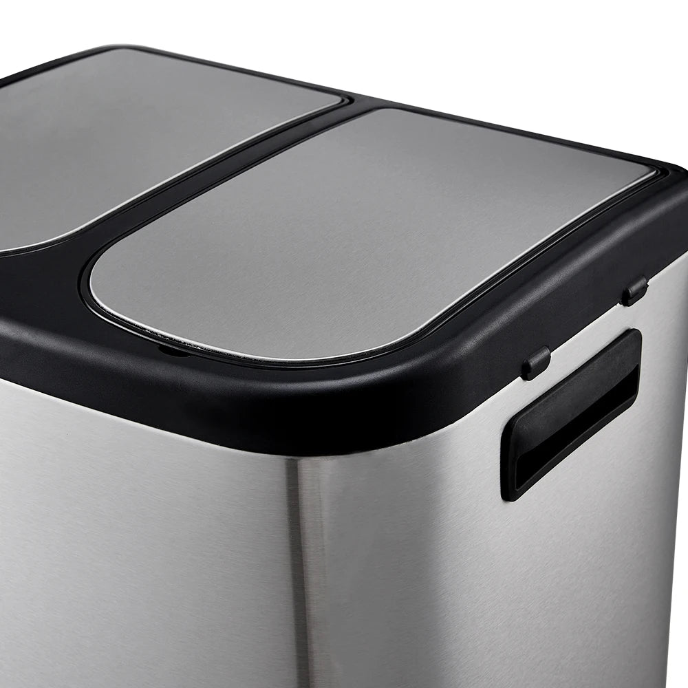 Dual-Compartment Recycling Bin – Organise Your Kitchen with Elegance & Efficiency