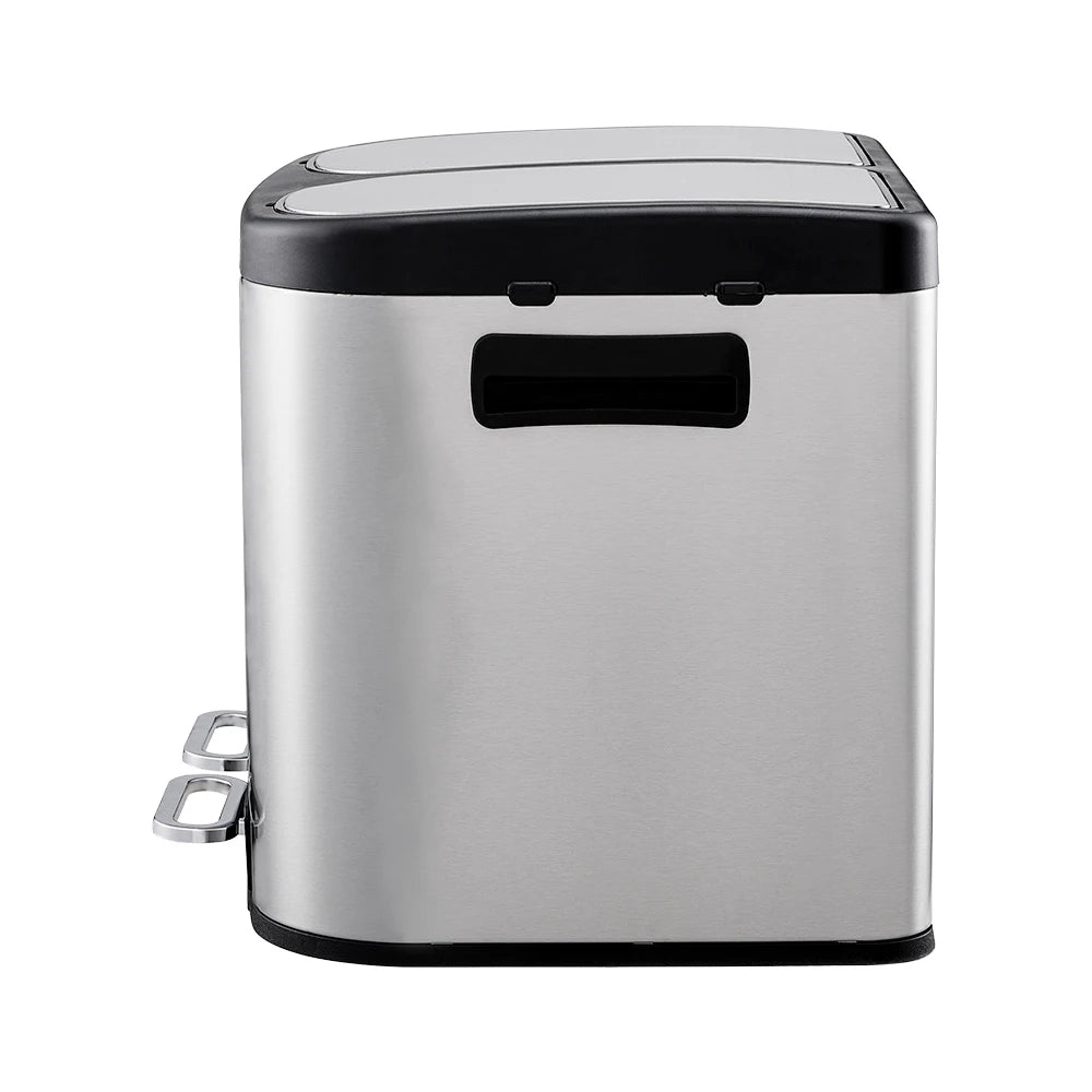 Dual-Compartment Recycling Bin – Organise Your Kitchen with Elegance & Efficiency