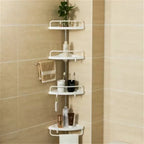 4-Tier Telescopic Shower Caddy – Maximise Space & Keep Your Bathroom Organised with Style