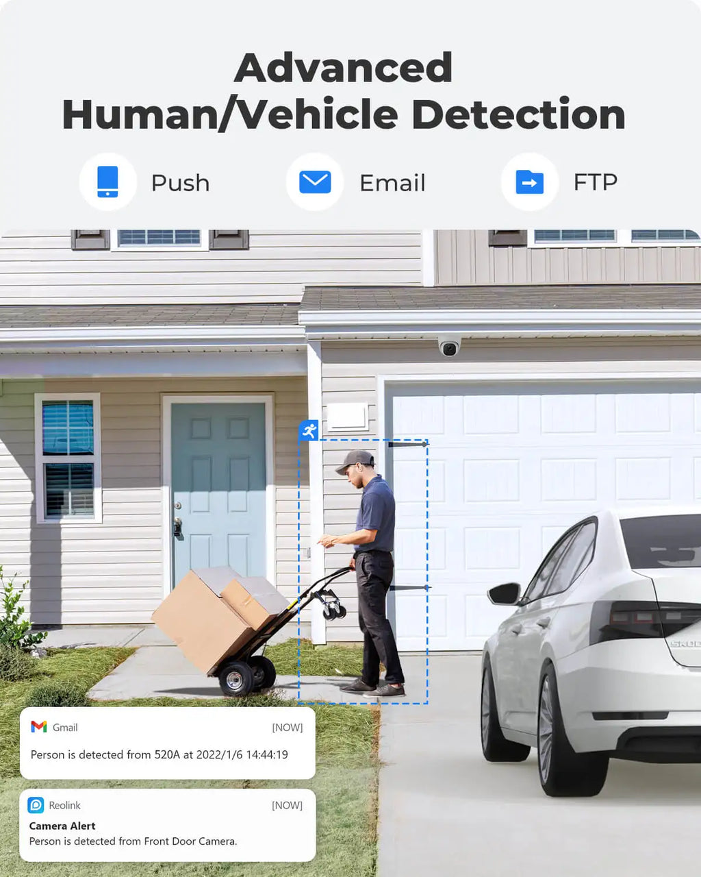 Reolink Smart Security Camera – 5MP PoE Outdoor Protection with Night Vision & Intelligent Detection