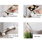 Voltsify Double-Compartment Waste Bin – Streamline Your Kitchen with Smart, Space-Saving Design