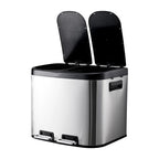 Dual-Compartment Recycling Bin – Organise Your Kitchen with Elegance & Efficiency