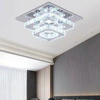 Crystal Elegance LED Ceiling Light – Illuminate Your Home with Luxury & Modern Style