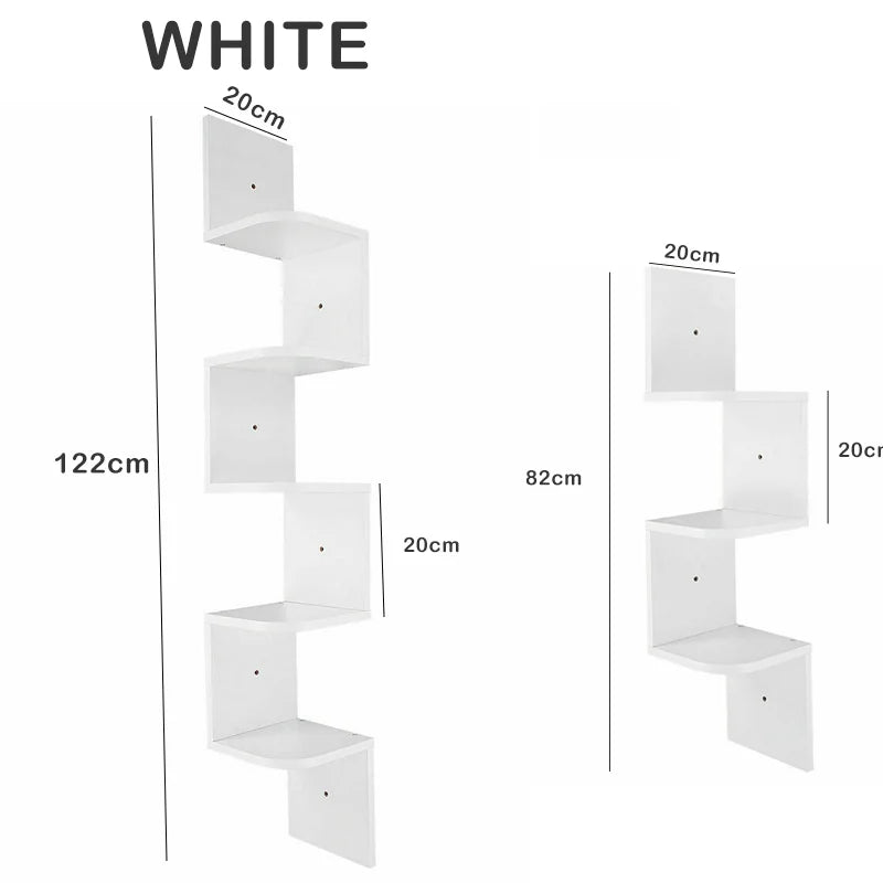 CornerSpace Floating Shelf – Transform Empty Corners into Elegant Storage & Style