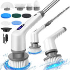 Electric Rotary Cleaning Brush – Effortless Deep Cleaning with 360° Power & Precision