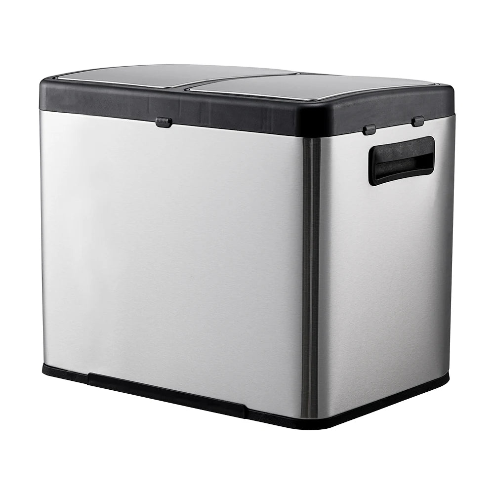 Dual-Compartment Recycling Bin – Organise Your Kitchen with Elegance & Efficiency