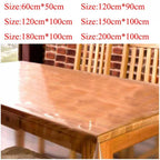 Premium 2mm Soft Glass Table Mat – Protect, Preserve & Perfect Your Surfaces