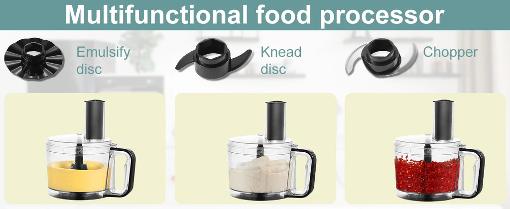 TopStrong 6-in-1 Food Processor – Your All-in-One Kitchen Powerhouse