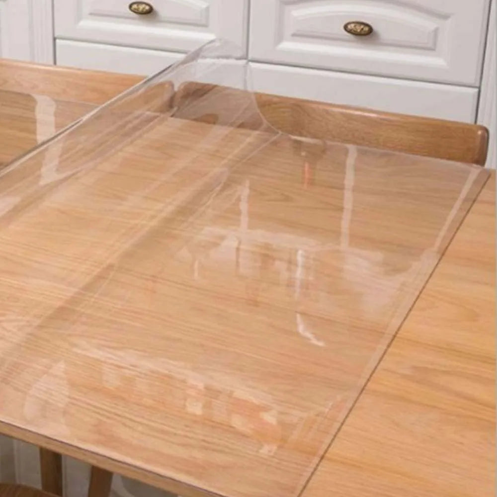 Premium 2mm Soft Glass Table Mat – Protect, Preserve & Perfect Your Surfaces