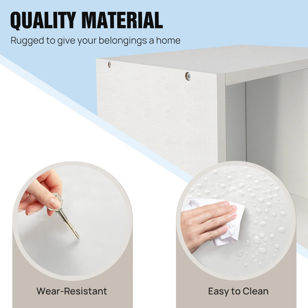 Elegant Cube Bookcase – Transform Your Home with Minimalist Design & Timeless Style