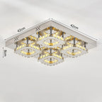 Ceiling Light Crystal Chandelier 48W LED