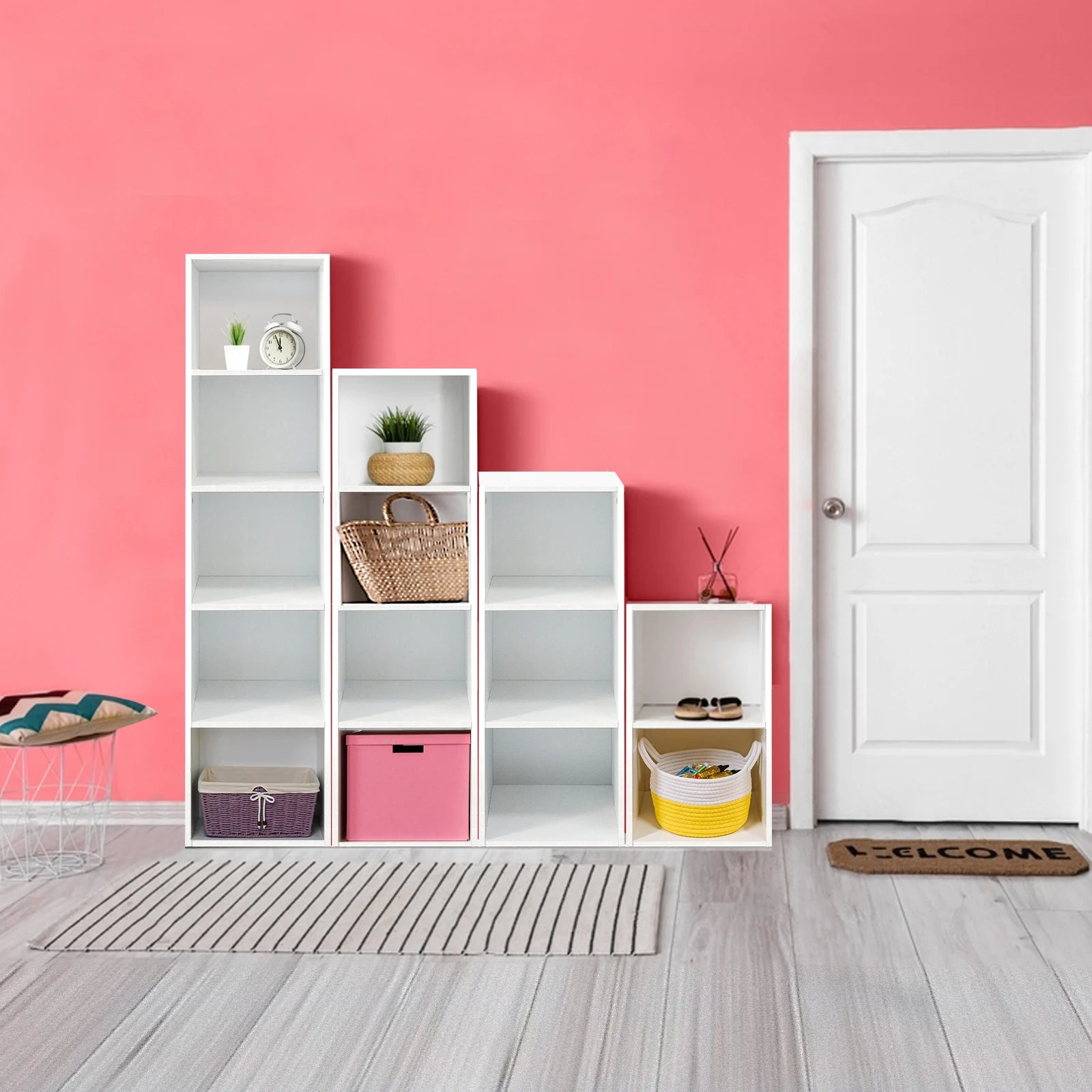 Elegant Cube Bookcase – Transform Your Home with Minimalist Design & Timeless Style