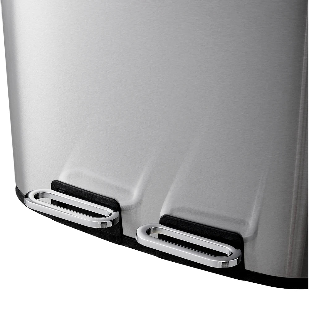 Dual-Compartment Recycling Bin – Organise Your Kitchen with Elegance & Efficiency